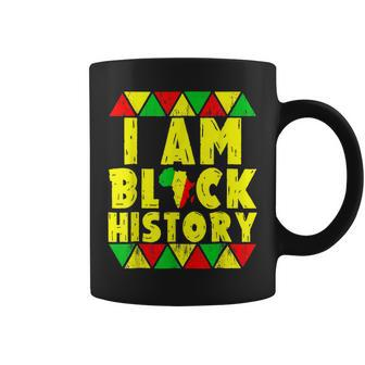 I Am Black History Month African American Pride Men Women Coffee Mug - Seseable