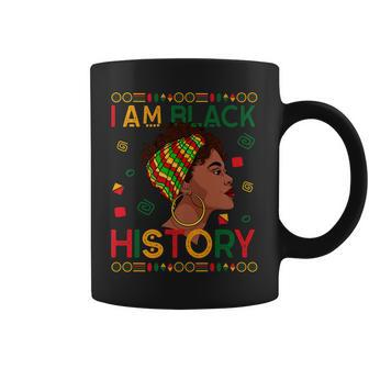 I Am Black History Proud Black Strong Women Girl Junenth Coffee Mug - Seseable