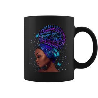 I Am Black Woman Black History Month Educated Black Girl V9 Coffee Mug - Seseable