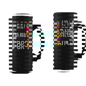I Am With The Banned Books Funny I Read Banned Books Coffee Mug - Thegiftio