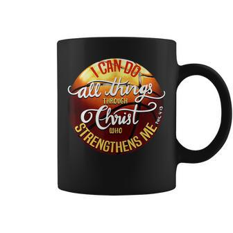 I Can Do All Things Through Christ Who Strengthens Me V14 Coffee Mug - Seseable