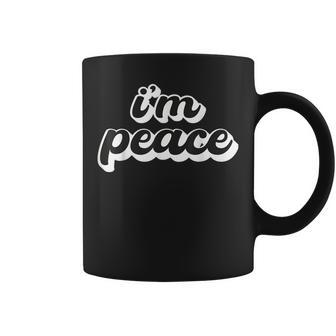 I Come In Peace - Im Peace Apparels Funny Couples Matching Coffee Mug | Mazezy