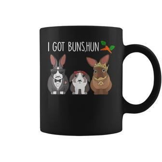 I Got Buns Hun Bunny Mom Bunny Dad Bunny Lover Rabbit Lover Coffee Mug | Mazezy