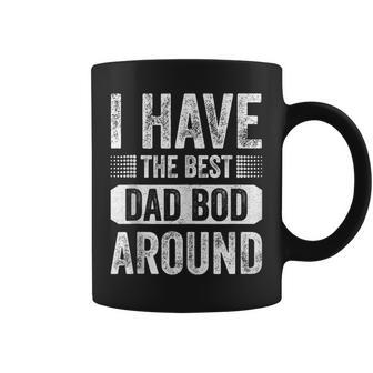 I Have The Best Dad Bod Around Funny Vintage Fathers Day Coffee Mug - Thegiftio UK