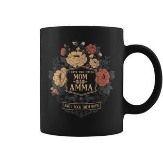 I Have Two Titles Mom And Amma Mothers Day Gifts Graphic Coffee Mug | Mazezy AU