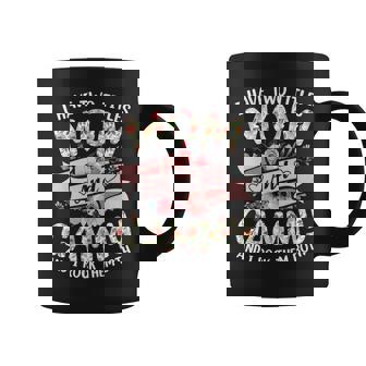 I Have Two Titles Mom And Gammy I Rock Them Both Floral Coffee Mug - Seseable