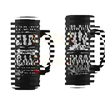 I Have Two Titles Mom And Gramma Sunflower Gifts Coffee Mug - Seseable