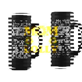 I Have Two Titles Mom And Lolly Sunflower Mothers Day Coffee Mug - Seseable