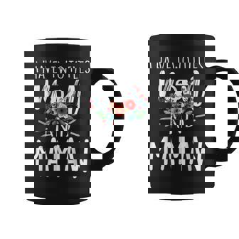 I Have Two Titles Mom And Mamaw I Rock Them Both Floral V2 Coffee Mug | Seseable UK