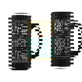 I Have Two Titles Uncle And Great Uncle Retro Vintage Coffee Mug | Mazezy