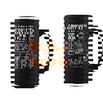 I Know I Weld Like A Girl Try To Keep Up Welder Welding Coffee Mug - Thegiftio UK