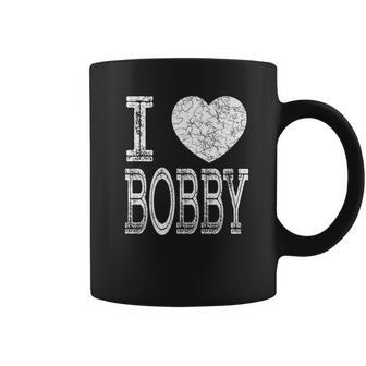 I Love Bobby Valentine Boyfriend Son Husband Name Coffee Mug - Thegiftio UK