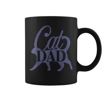 I Love Cats Dad Father Men Kitty Papa Christmas Girl Meow V6 Coffee Mug - Thegiftio UK