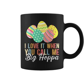 I Love It When You Call Me Big Hoppa Bunny Ear Easter Day Coffee Mug | Mazezy