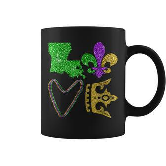I Love Mardi Gras Gifts Mardi Gras Coffee Mug - Seseable