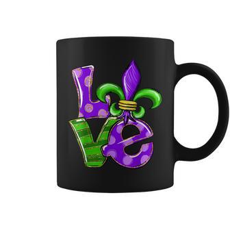 I Love Mardi Gras Mardi Gras For Women Kids Girls Coffee Mug - Seseable