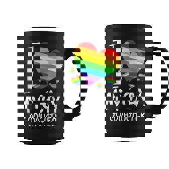 I Love My Gay Goddaughter Lgbt Month Family Proud Coffee Mug - Thegiftio