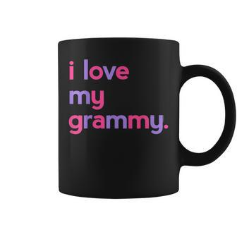 I Love My Grammy Funny Mothers Day Mommy Grandma Gifts Coffee Mug - Seseable