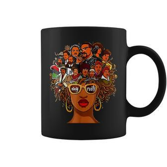 I Love My Roots Back Powerful History Month Pride Dna Gift V2 Coffee Mug - Seseable