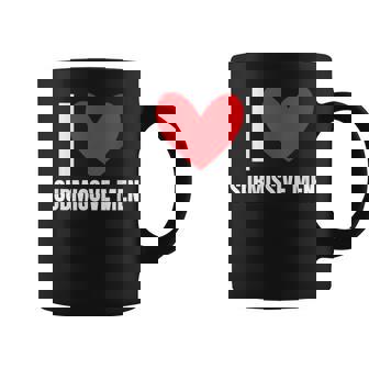 I Love Submissive Men Funny Husband Boyfriend Beta Weak Man Coffee Mug - Seseable