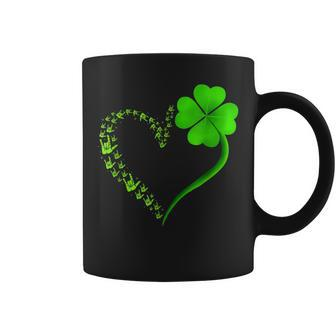 I Love You Hand Sign Language Heart Shamrock St Patricks Day Coffee Mug - Seseable