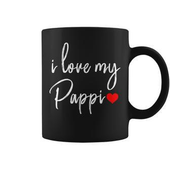 I Love You My Pappi Best Dad Daddy Day Coffee Mug | Mazezy