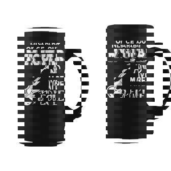 I Only Care About My Guitar And Maybe 3 People Coffee Mug | Seseable CA