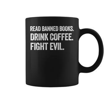 I Read Banned Books Lover Bookworm Love Banned Books Coffee Mug | Mazezy