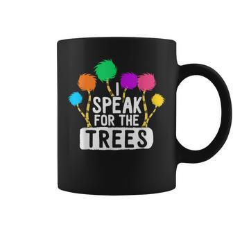 I Speak For The Tree Earth Day Inspiration Hippie Gifts Coffee Mug - Seseable
