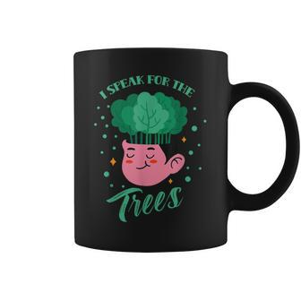 I Speak For The Trees Save Nature Earth Day Conservation Coffee Mug | Mazezy