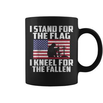 I Stand For The Flag Kneel For The Fallen Memorial Day Shirt Coffee Mug | Mazezy