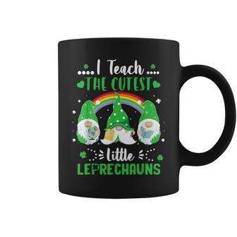 I Teach The Cutest Little Leprechauns Gnome St Patricks Day Coffee Mug - Thegiftio UK