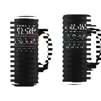 I Tell Dad Jokes Periodically Punny Fathers Day Dad Jokes Coffee Mug - Thegiftio