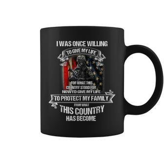 I Was Once Willing To Give My Life For What I Believed Coffee Mug - Seseable