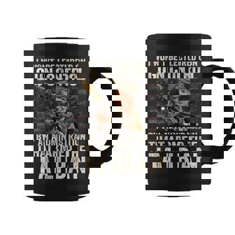 I Wont Be Lectured On Gun Control Funny Biden Taliban Coffee Mug - Seseable