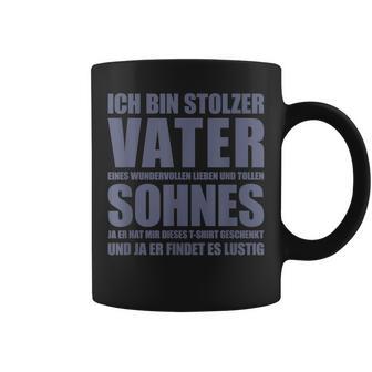 Ich Bin Stolzer Vater Eines Wundervollen Sohnes Vatertag Tassen - Seseable