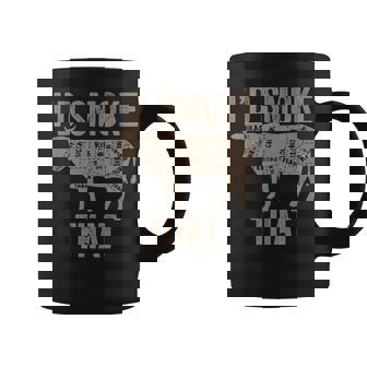 Id Smoke That Cow Beef Bbq Gift Coffee Mug | Mazezy