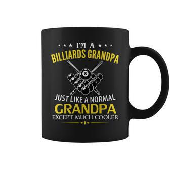 Im A Billiards Grandpa Like A Normal Just Much Cooler Coffee Mug | Mazezy