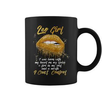 Im A Leo Girl Shirt Funny Birthday For Women Coffee Mug | Mazezy