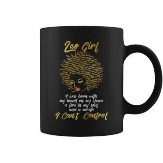 Im A Leo Girl Shirt Funny Birthday For Women Coffee Mug | Mazezy