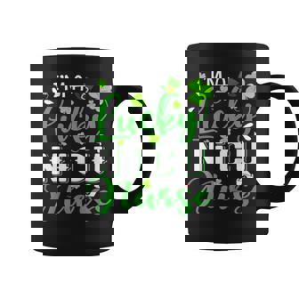 Im A Lucky Nicu Nurse Shamrock Top Hat St Patricks Day Coffee Mug | Mazezy