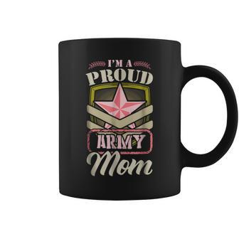 Im A Proud Army Mom Military Navy T Coffee Mug | Mazezy