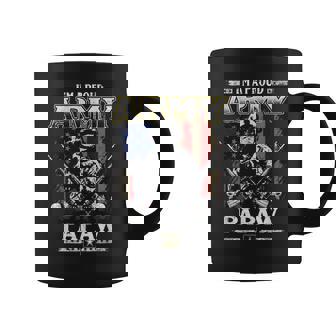 Im A Proud Army Papaw Veteran Fathers Day 4Th Of July Coffee Mug - Seseable