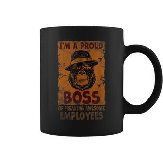 Im A Proud Boss Of Freaking Awesome Employees Coffee Mug | Mazezy