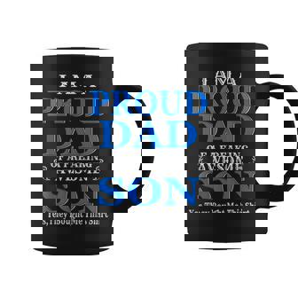 Im A Proud Dad Of A Freaking Awesome Son Father Day Coffee Mug | Mazezy