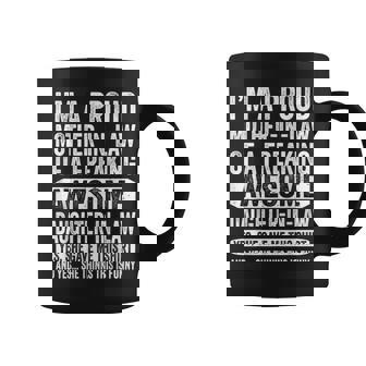 Im A Proud Mother In Law Of Awesome Daughter In Law Funny Coffee Mug - Thegiftio