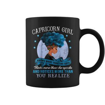 Im Capricorn Girl Shirt Funny Birthday For Women Coffee Mug | Mazezy