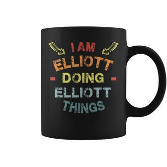 Im Elliott Doing Elliott Things Cool Funny Christmas Gift Coffee Mug - Seseable