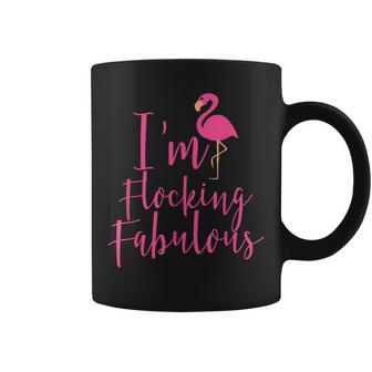 Im Flocking Fabulous Fun Flamingo Coffee Mug - Seseable