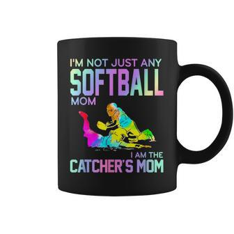 Im Not Just Any Softball Mom I Am The Catchers Mom Coffee Mug | Mazezy